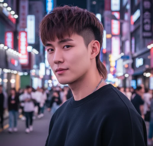 koren mullet fade