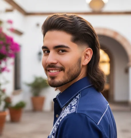 Mexican v back