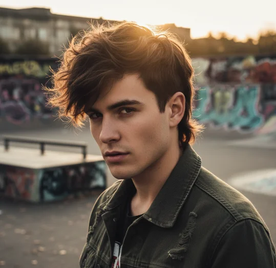 short wolf cut
