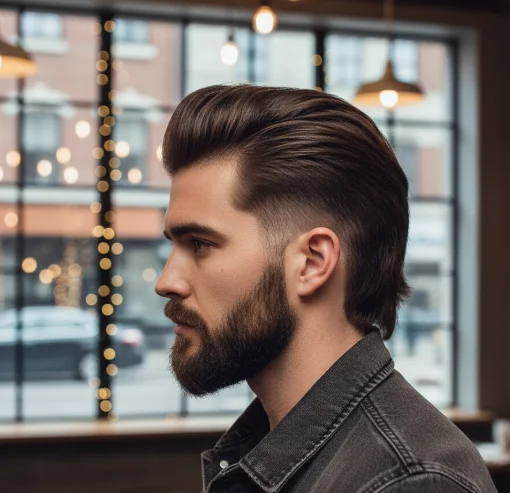 taper fade moderen mullet