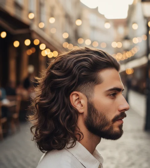 wavy mullet