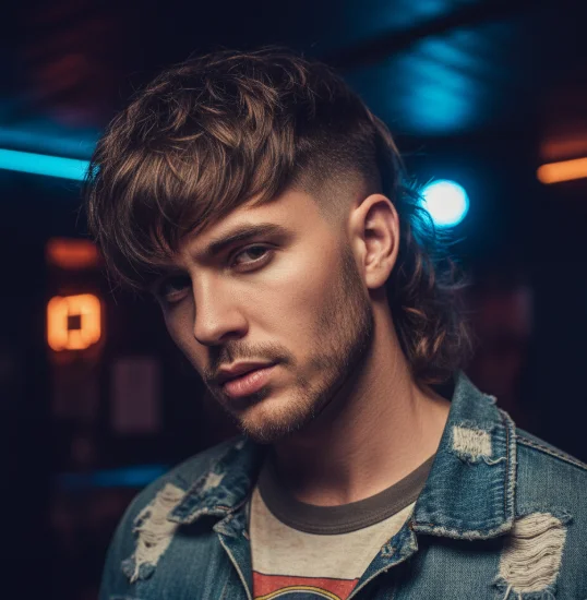wolf cut